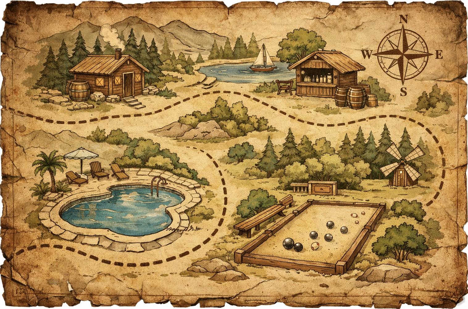 Plattegrond illustratie